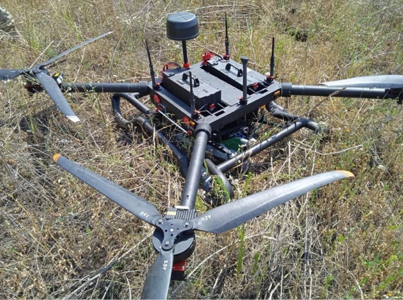Ucraina echipează cu muniții ghidate dronele sale grele FOTO