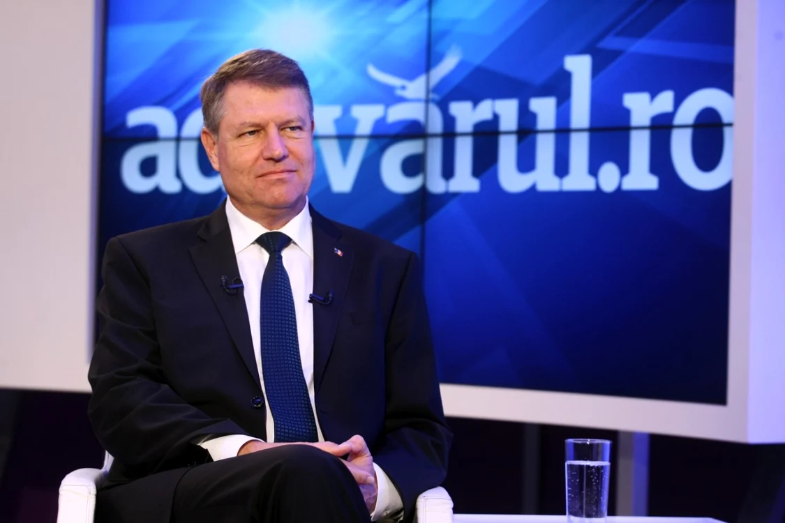 Preşedintele Klaus Iohannis. FOTO Dorin Constanda