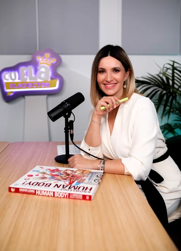 Podcastul Elei Crăciun va fi difuzat în cadrul emisiunii „Numai de bine” de la Antena 3 CNN foto: arhiva personală 