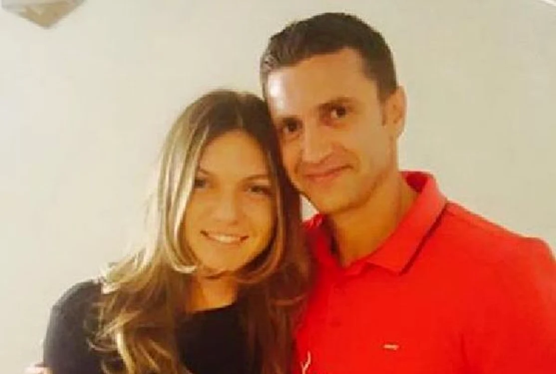 Simona Halep, alaturi de preparatorul Gelu CosmaFoto: Facebook
