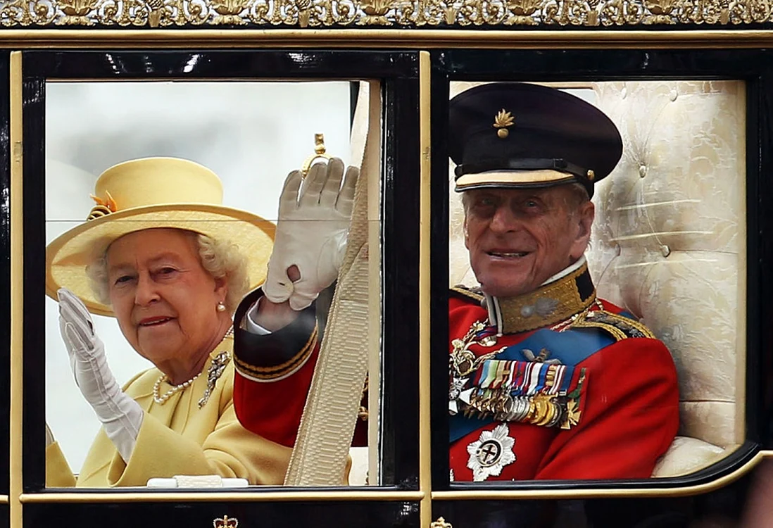 Regina Elisabeta şi Prinţul Philip. FOTO Getty Images