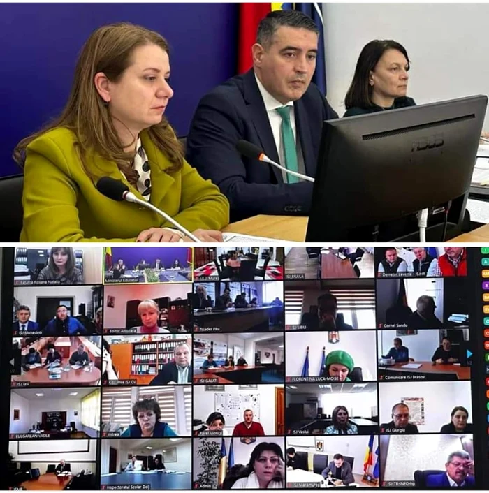 Ligia Deca a discutat cu inspectorii școlari situația școlilor din tara - Foto Facebook