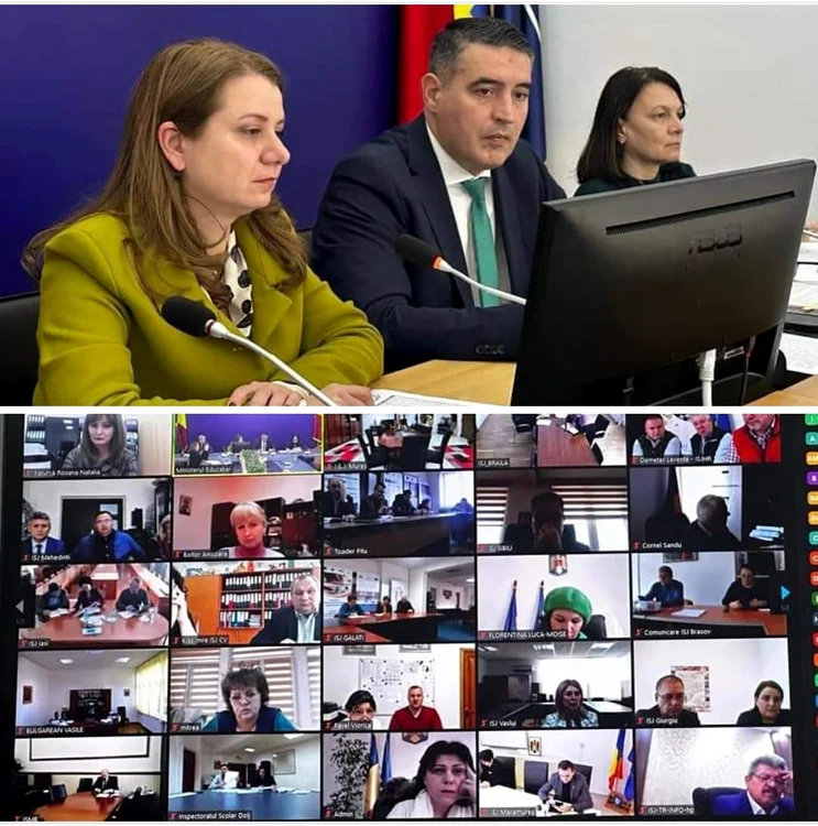 Ligia Deca a discutat cu inspectorii școlari situația școlilor din tara - Foto Facebook