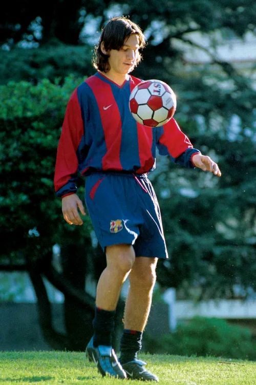 Lionel Messi, la 13 ani 