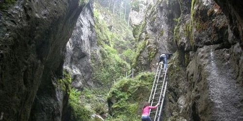 Canionul este unic în România