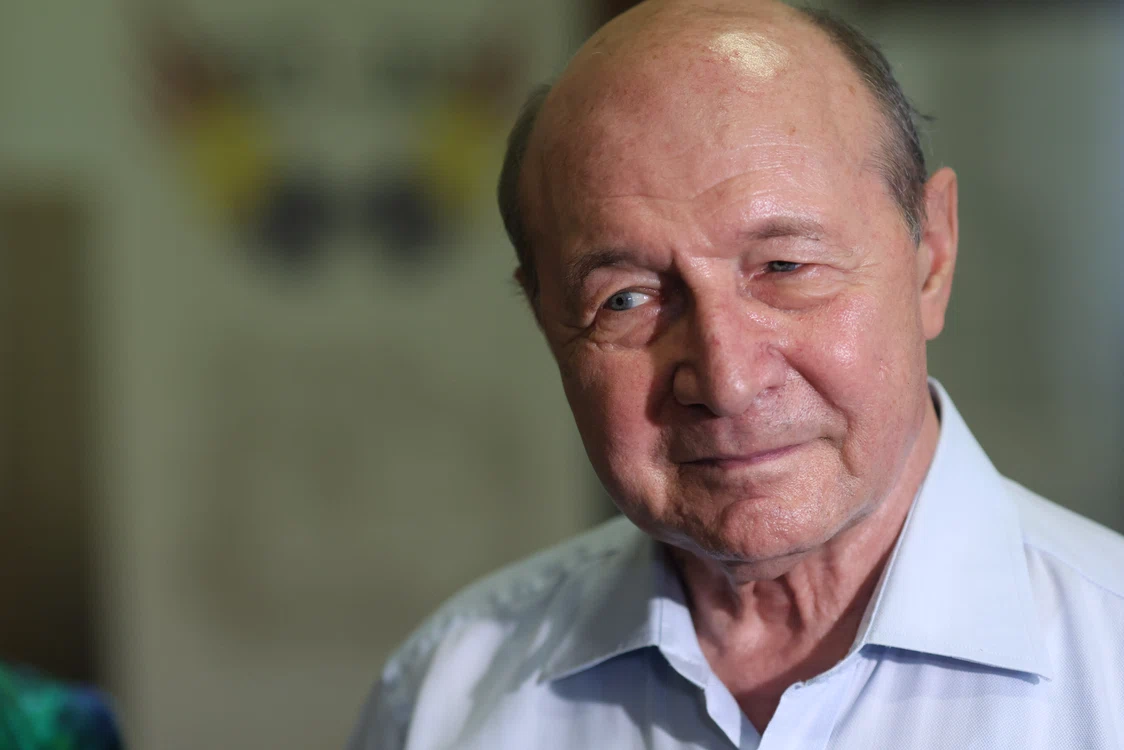 Traian Băsescu a invocat disputa PSD -USR FOTO Inquam / George Calin