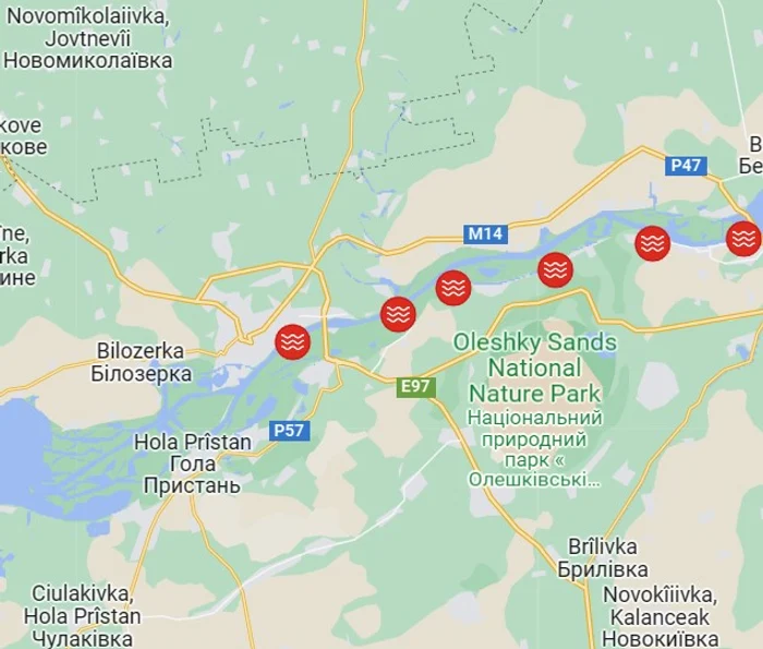 Zona expusă inundațiilor FOTO Google Maps