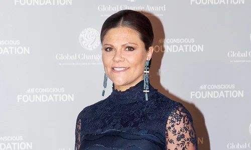 Pregnant princess Victoria during the presentation of the Global Change Award in Stockholm jpeg