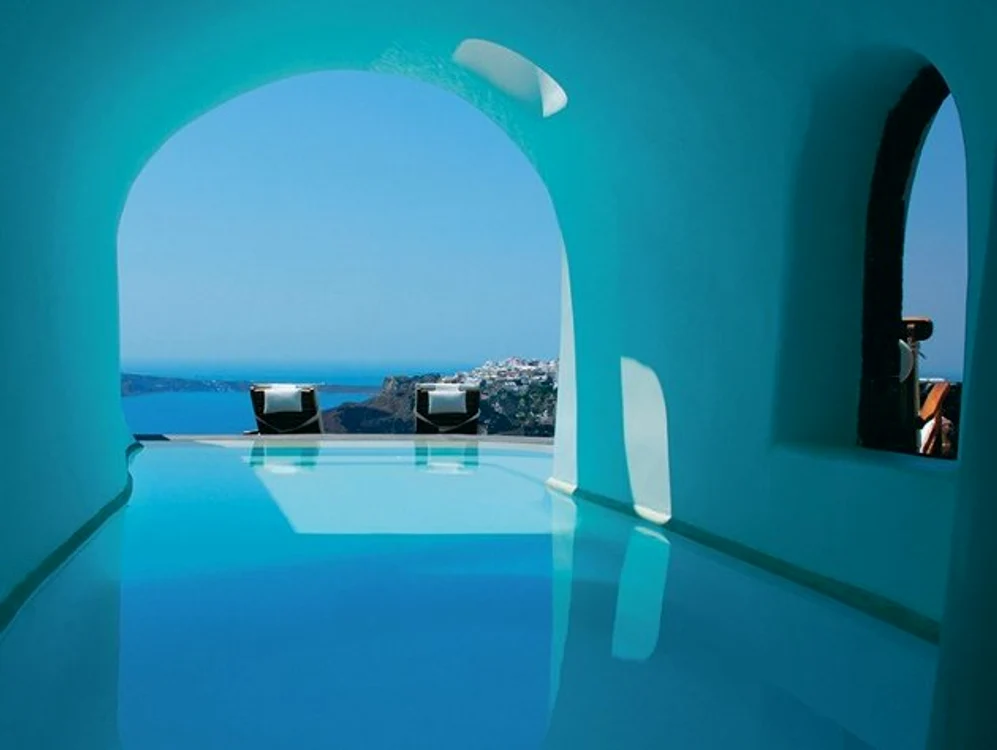 Perivolas, Oia, Santorini, Grecia.