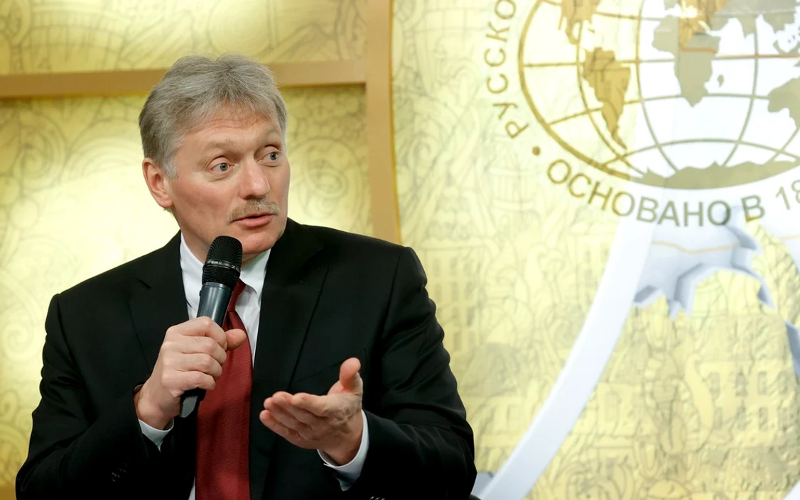 Purtătorul de cuvânt al Kremlinului, Dmitri Peskov, critică NATO FOTO: Profimedia