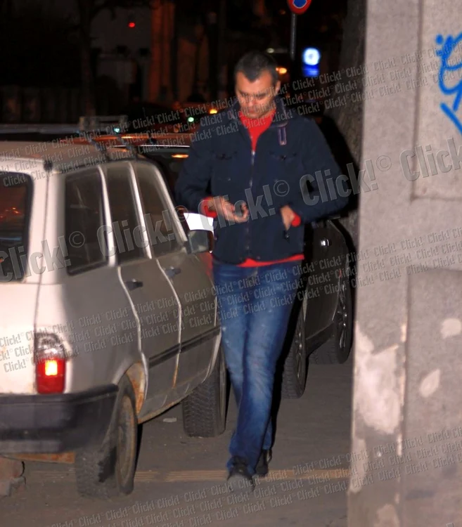 Mihai, iubitul Adrianei Bahmuţeanu, surprins de fotoreporterii Click! (Foto: Mihai Ionescu)