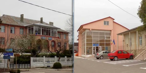 Primăriile celor două localităţi gălăţene despărţite de o gârlă şi de o împărţire adiministrativă absurdă FOTO Costel Crângan