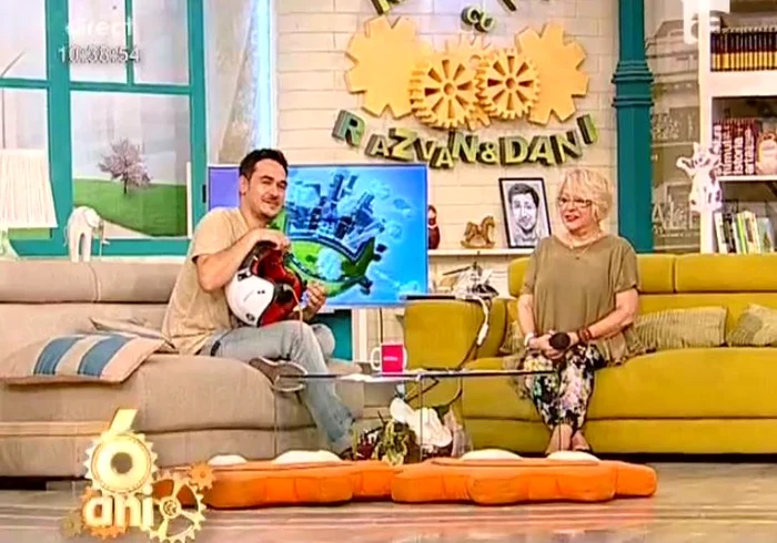 Mirabela Dauer este mândră că s-a lăsat de fumat. (captură Antena 1)