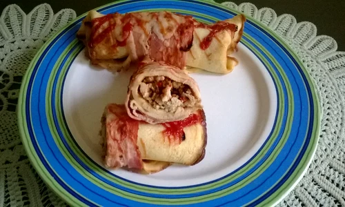 clatite cu piept de pui si bacon jpeg