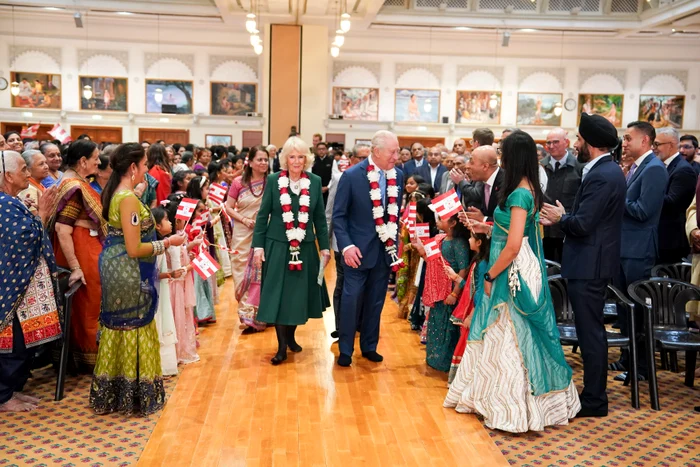 Regele Charles și Regina Camilla au vizitat Templul Neasden pe 29 octombrie 2025, Profimedia (8) jpg