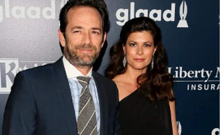 Luke Perry şi Wendy Bauer FOTO WireImages