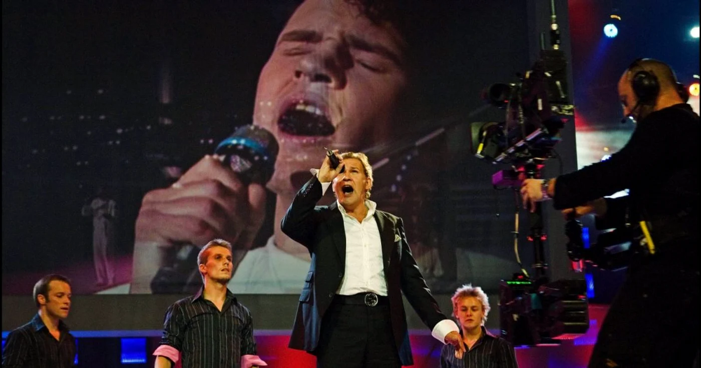 Johnny Logan a
reprezentat Irlanda şi este singura persoană care a obţinut trei
victorii la Eurovision, fie ca interpret, compozitor sau ambele FOTO
AP