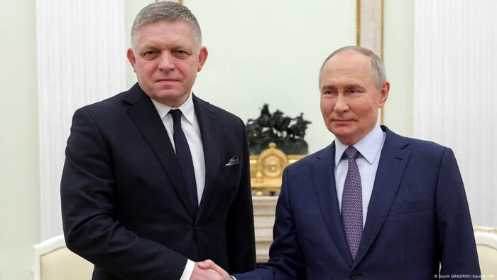 Prim-ministrul slovac Robert Fico nu are nicio problemă să se întâlnească prietenește cu Putin