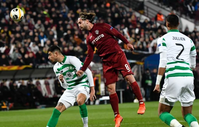 Djokovic a fost unul dintre cei mai valoroși jucători de la CFR Cluj în campania europeanăFOTO: Sportpictures.eu