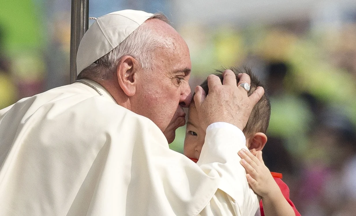 Papa Francisc în vizită în Coreea de Sud FOTO Reuters