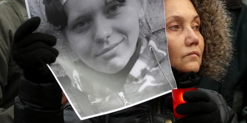 Omagiu pentru Anastasia Baburova FOTO EPA-EFE