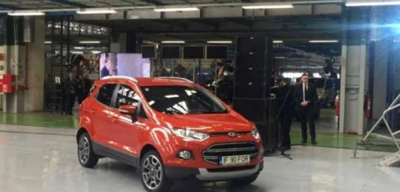 Ford EcoSport va fi produs de anul acesta la Craiova
