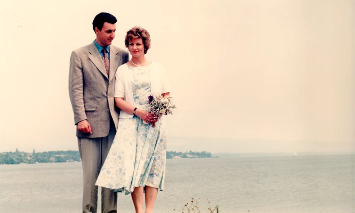 Margareta a României cu Principele Radu la nunta lor foto Facebook jpg