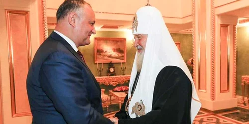 Igor Dodon si Patriarhul Kiril presedinte.md