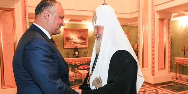 Igor Dodon si Patriarhul Kiril presedinte.md
