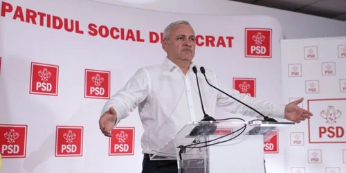 Liviu Dragnea declaratii la sediulPSD FOTO Inquam Photos / Octav Ganea