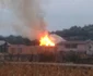 incendiu Trestiana la vila unui fost politist