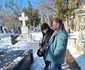 Cu fiul Darius, la mormântul lui Ion Dolănescu