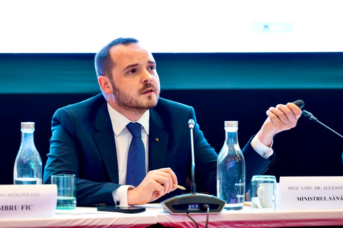 Alexandru Rogobete, secretar de stat în Ministerul Sănătății Foto: Arhivă