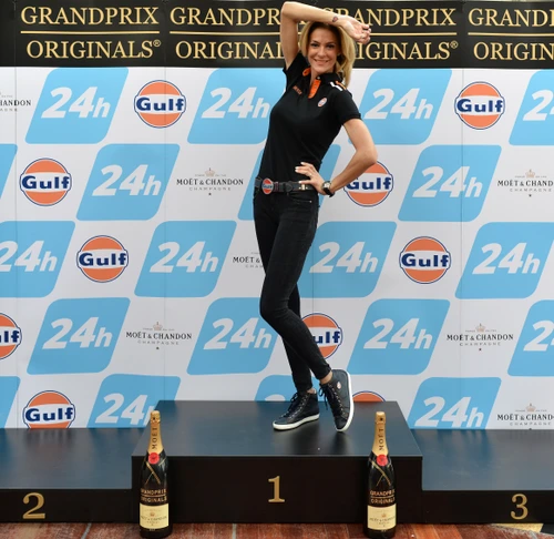 Roxana, pe podiumul evenimentuluiFoto Click!