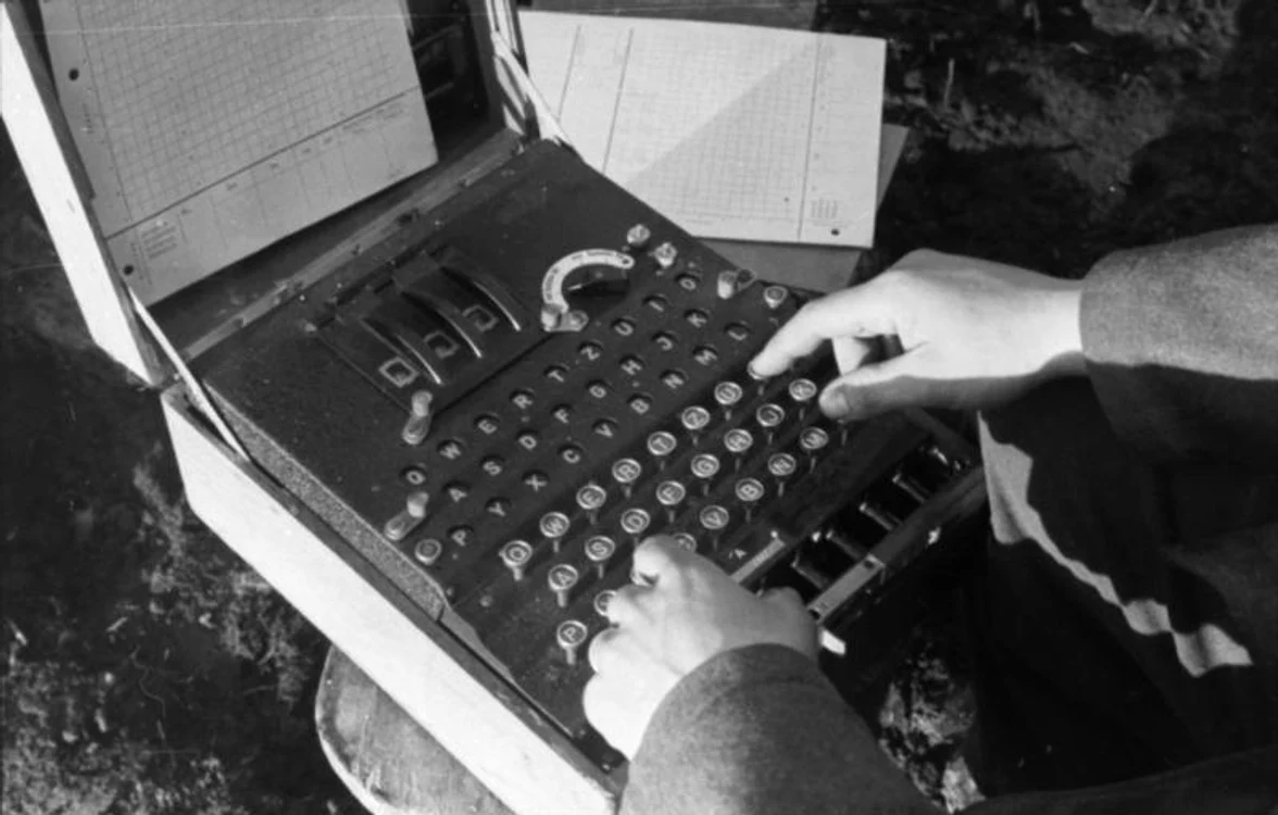 Imagini cu Enigma. Foto: Wikipedia. Bundesarchiv