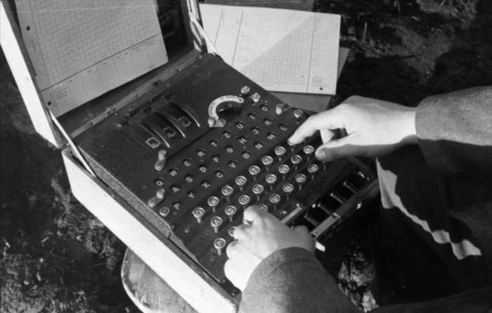Imagini cu Enigma. Foto: Wikipedia. Bundesarchiv