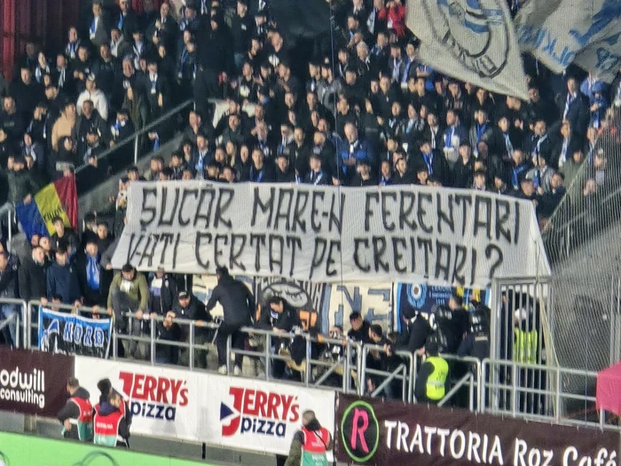 Banner al oltenilor  FOTO Daniel Conțescu