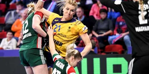 România Ungaria Handbal Euro 2018 12 decembrie 2018 FOTO AFP/ Sebastien Bozon