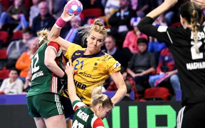 România Ungaria Handbal Euro 2018 12 decembrie 2018 FOTO AFP/ Sebastien Bozon