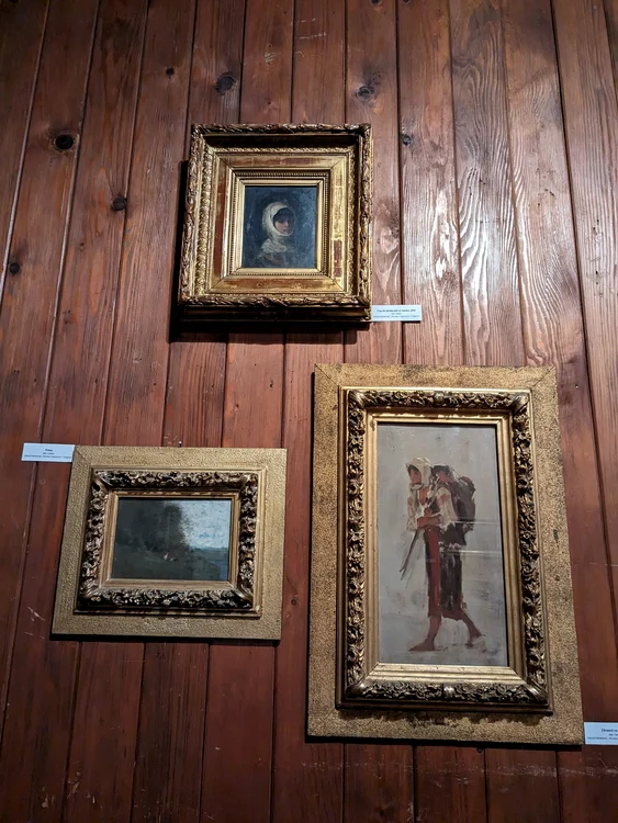 Casa-muzeu adăpostește numeroase picturi ale lui Nicolae Grigorescu FOTO Muzeul de Artă Prahova