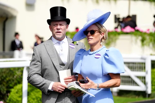 Zara Tindall și soțul ei la Royal Ascot 