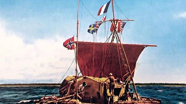 Voiajul lui Thor Heyerdahl cu pluta Kon Tiki jpeg