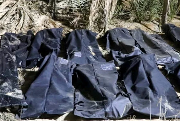 Cadavre găsite într-o groapă comună FOTO: X