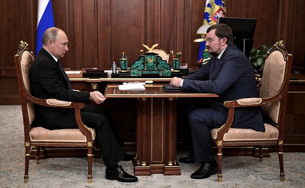 Alexey Repik și Vladimir Putin FOTO Președinția Rusiei