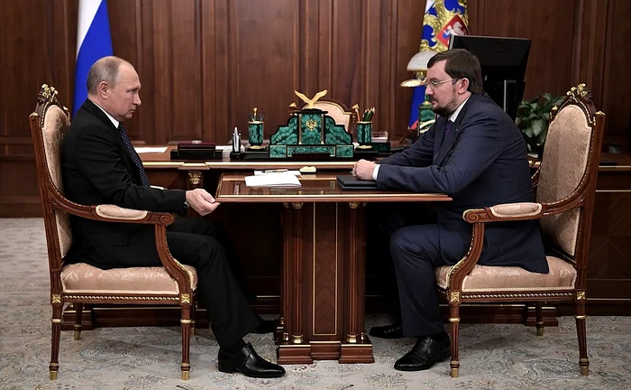 Alexey Repik și Vladimir Putin FOTO Președinția Rusiei