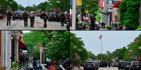 Focuri de arma parada Chicago FOTO Twitter 