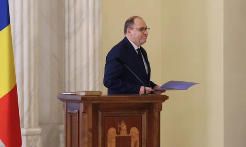 Depunerea jurământului de învestitură în funcția de ministru al Educației a lui Mihai Dimian, la Palatul Cotroceni. FOTO Inquam Photos / George Călin