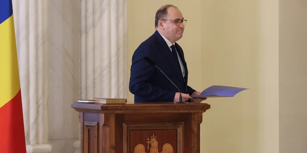 Depunerea jurământului de învestitură în funcția de ministru al Educației a lui Mihai Dimian, la Palatul Cotroceni. FOTO Inquam Photos / George Călin