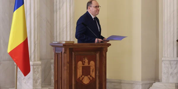 Depunerea jurământului de învestitură în funcția de ministru al Educației a lui Mihai Dimian, la Palatul Cotroceni. FOTO Inquam Photos / George Călin