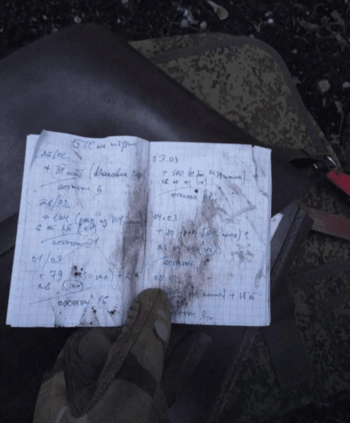 Jurnalul unui ofițer rus dezvăluie pierderile suferite de ruși în Vuhledar: Din 115 soldați au rămas 3